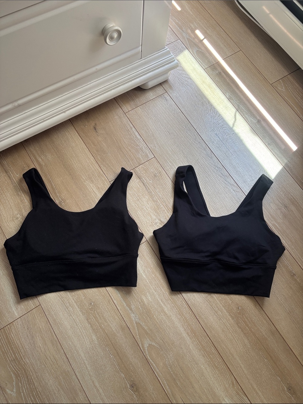 2 Jockey Black Luxe Sports Bras